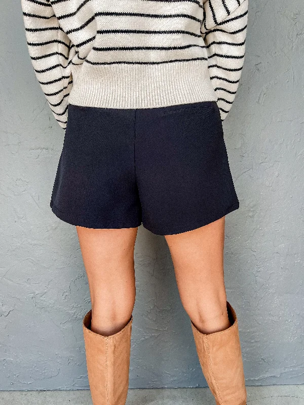 Flip The Switch Pleated Shorts