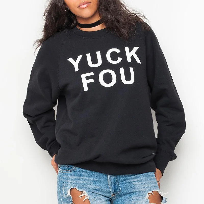 H&L - Yuck Fou - Womens Sweat - Black