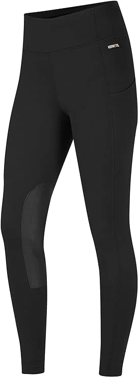 Fleece Lite II Knee Patch Tight (2020) - Black Solid