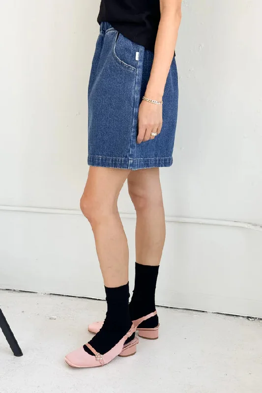 Le Bon Shoppe City Denim Skirt