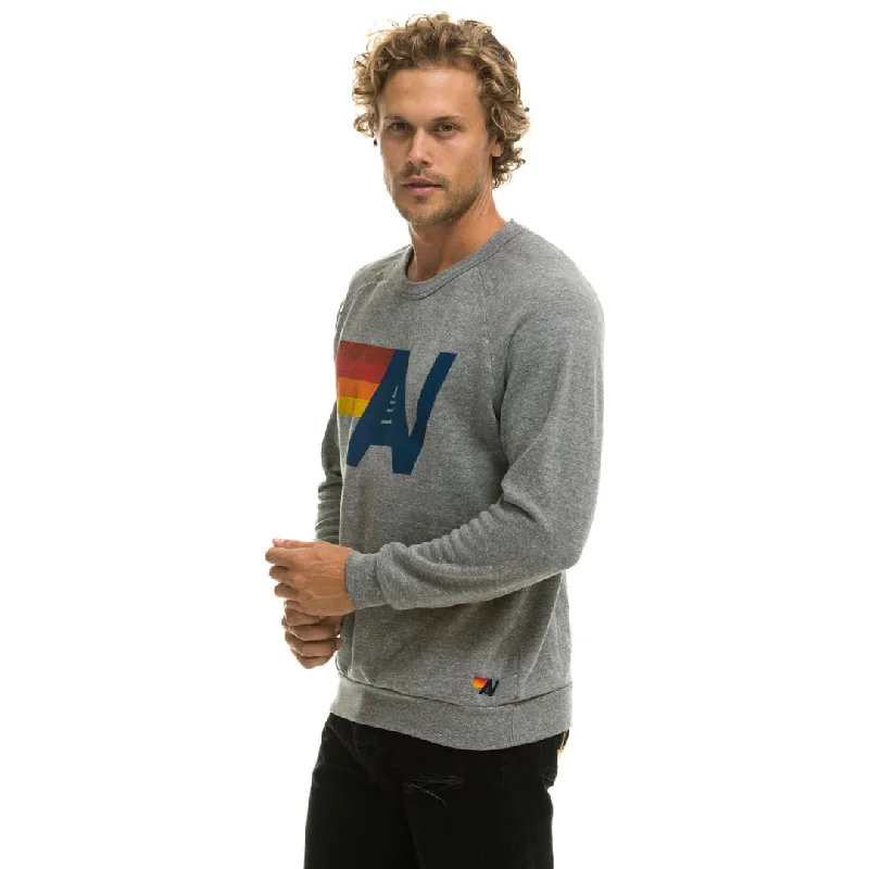 Logo Crew Sweatshirt (Heather Grey)