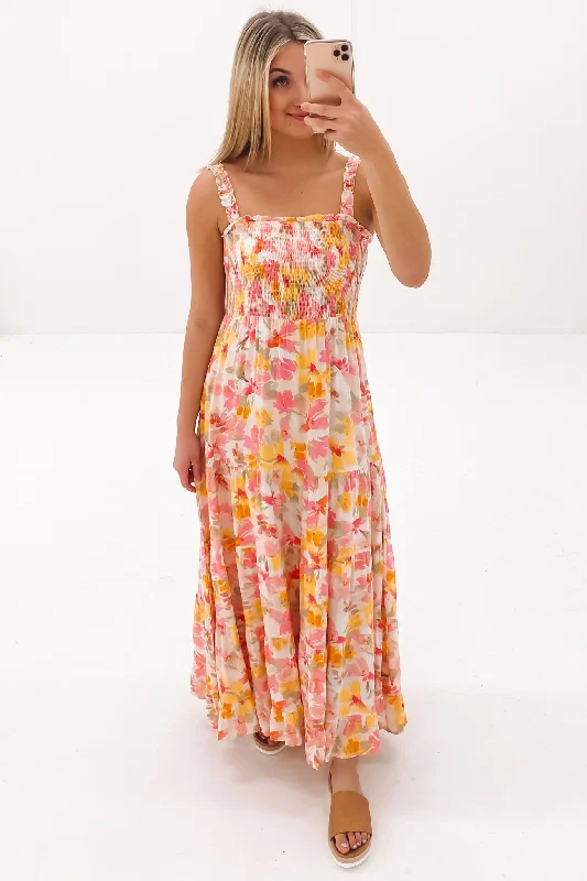 Natasha Midi Dress Floral