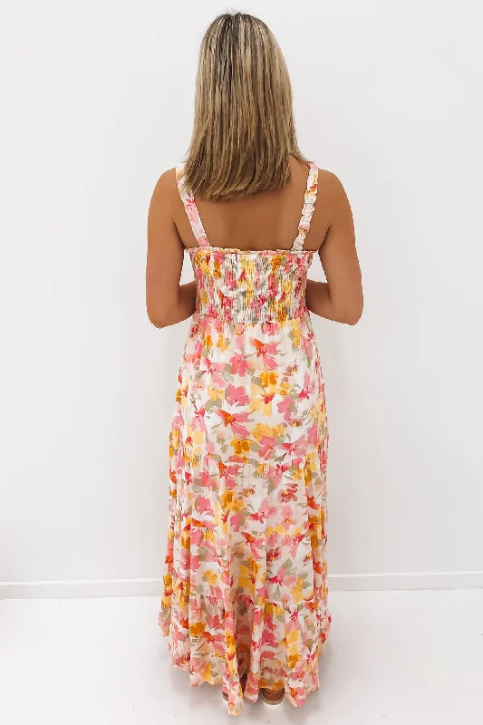 Natasha Midi Dress Floral