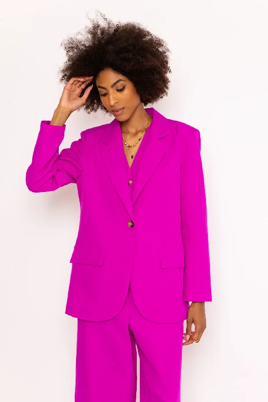 Pink Boyfriend Blazer