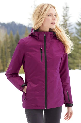 Port Authority® Ladies Vortex Waterproof 3-in-1 Jacket