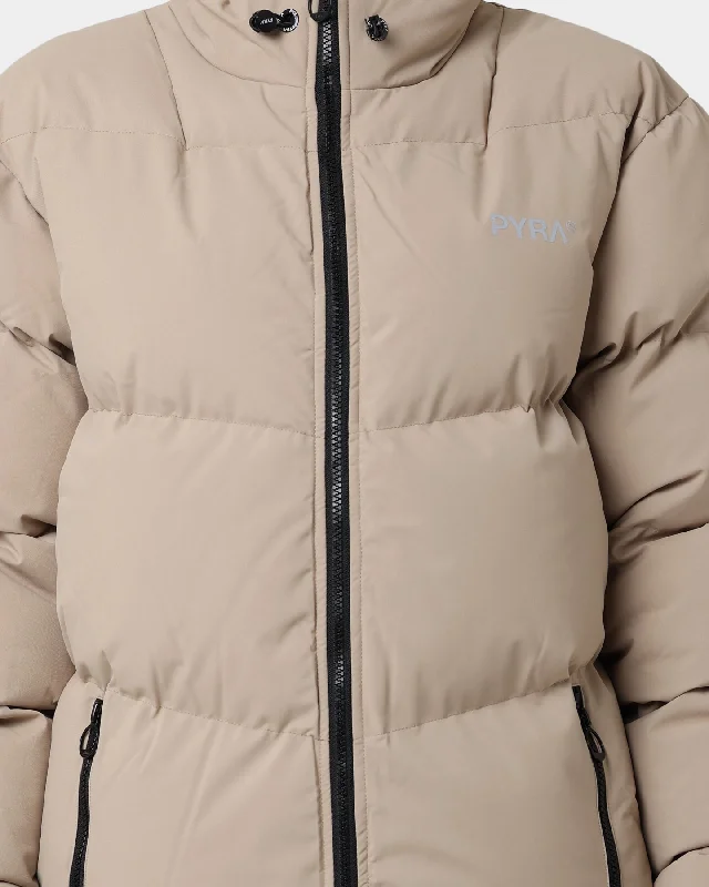 PYRA Padded Puffa Jacket Natural