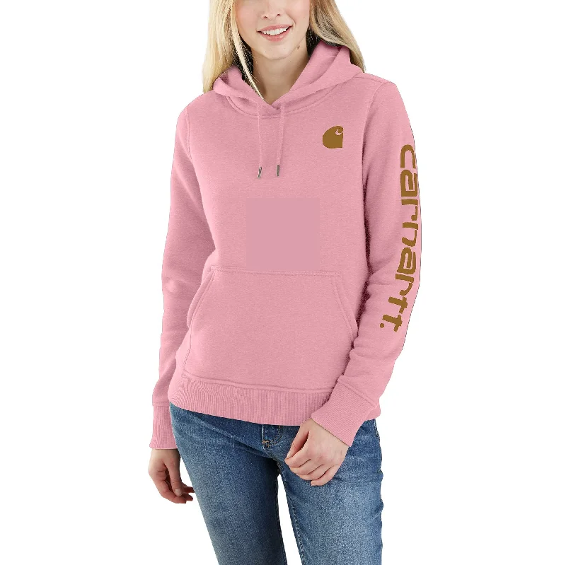 Relaxed Fit Midweight Logo Sleeve Graphic Sweatshirt