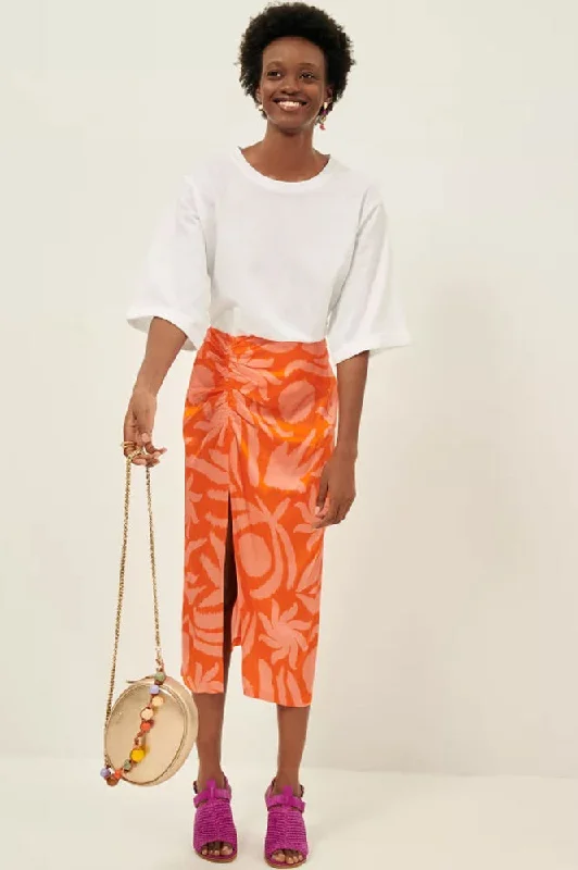 Sessùn Hayetti Tangerine Skirt