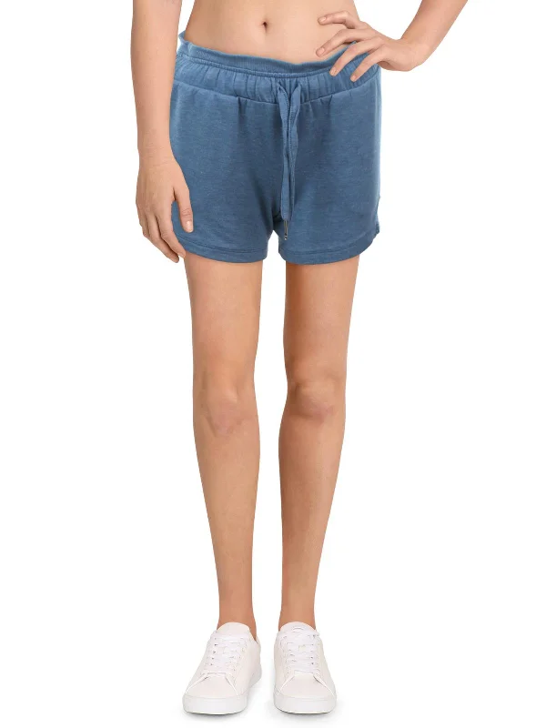 Womens Heathered Short Casual Shorts