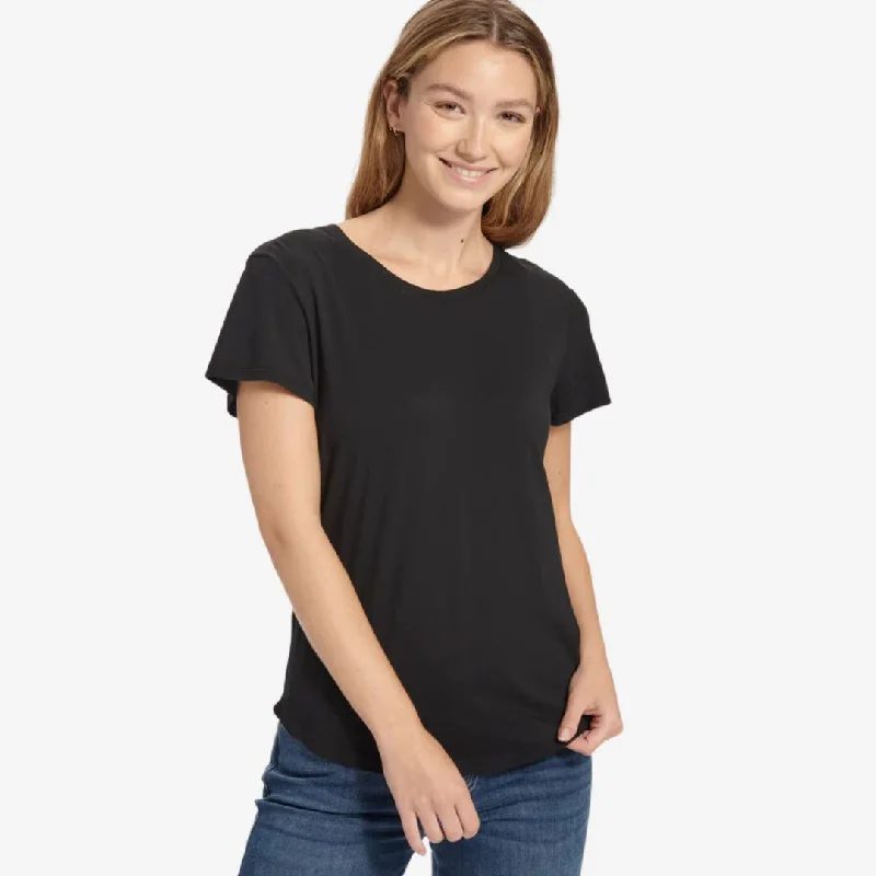 Abbie Crew Tee (Black)