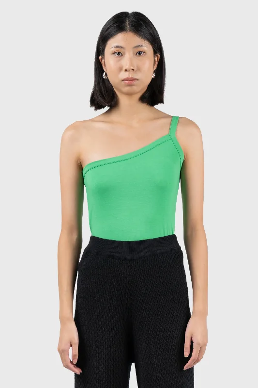 Asymmetric Strap Tank Top