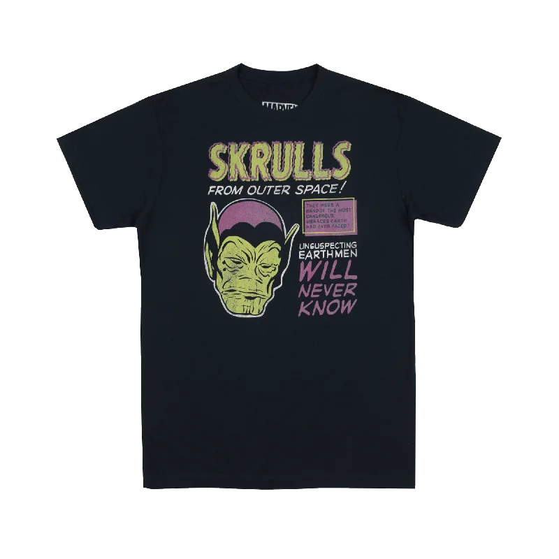 Skrulls From Outer Space Navy Tee