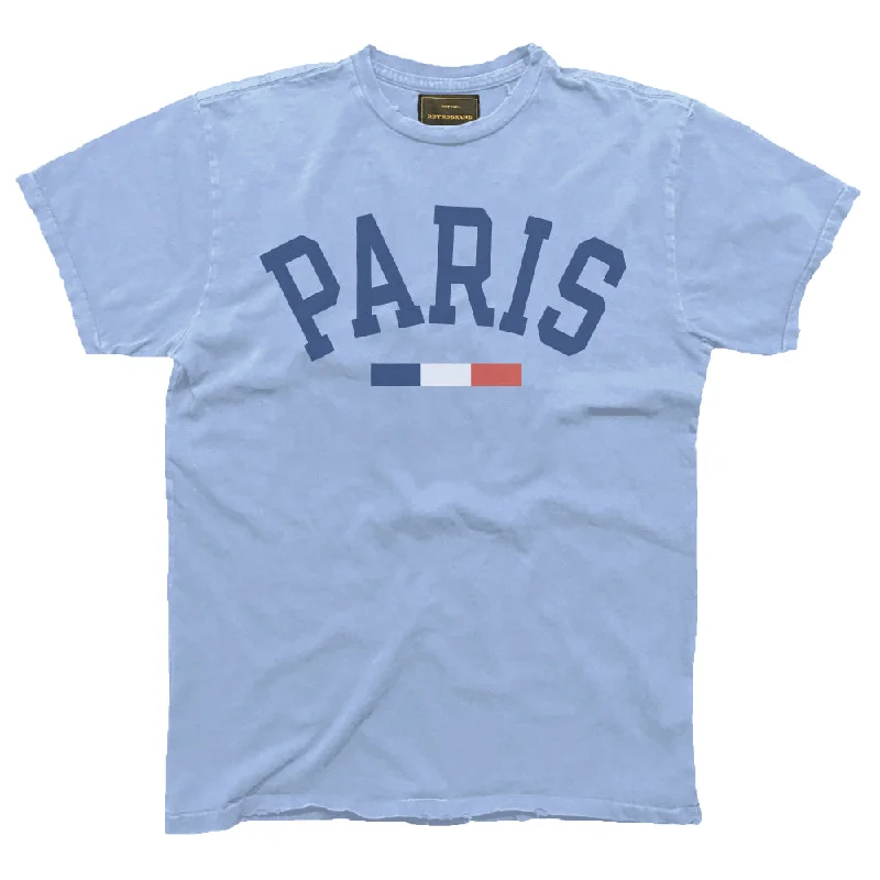 Paris Tee (Vintage Light Blue)