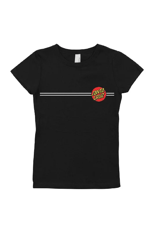 Santa Cruz Womens Classic Dot Fitted Tee