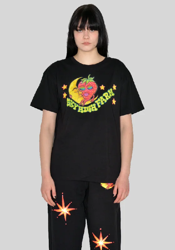 SKY HIGH FARM SHF03T031 ALLY BO SKY HIGH FARM GRAPHIC T-SHIRT BLACK