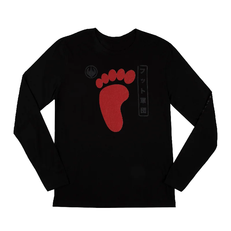 Foot Clan Symbol Black Long Sleeve