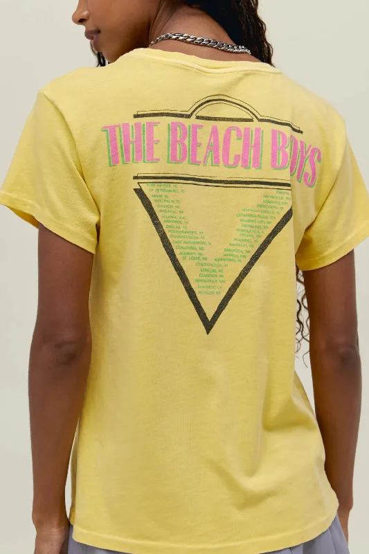 The Beach Boys 30Th Anniversary Tour Tee  (Yellow Bloom)